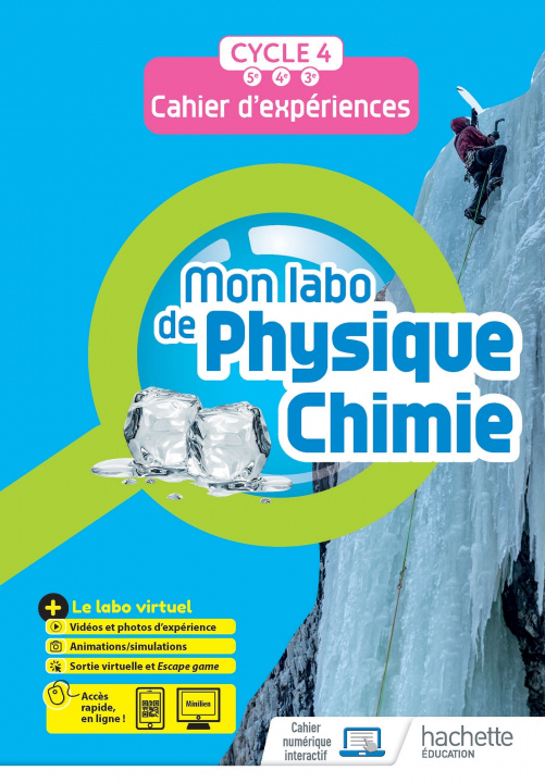 Carte Mon labo de Physique-Chimie cycle 4 - cahier d'expériences - Ed. 2021 Fabienne Donadei