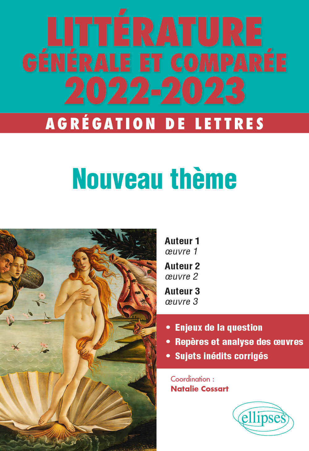 Kniha Littérature générale et comparée - Fictions animales - Agrégation de Lettres 2022-2024 Cossart