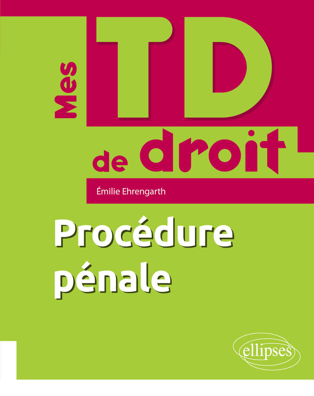 Knjiga Procédure pénale Ehrengarth