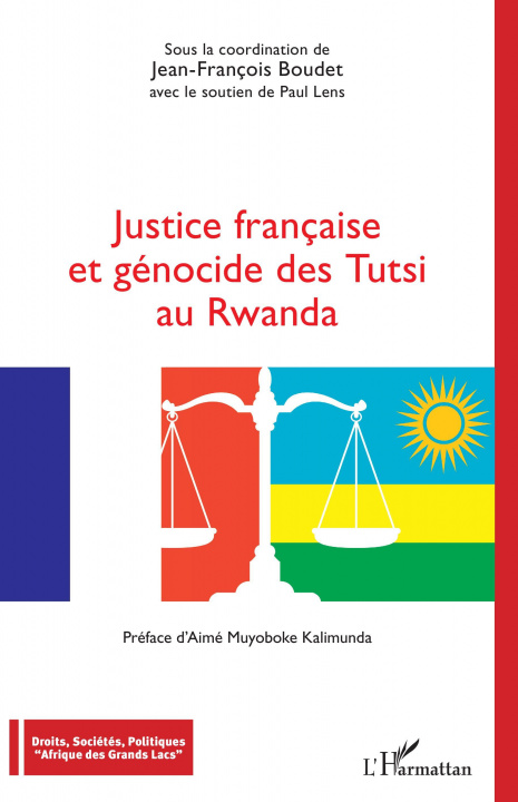 Kniha Justice française et génocide des Tutsi au Rwanda Boudet