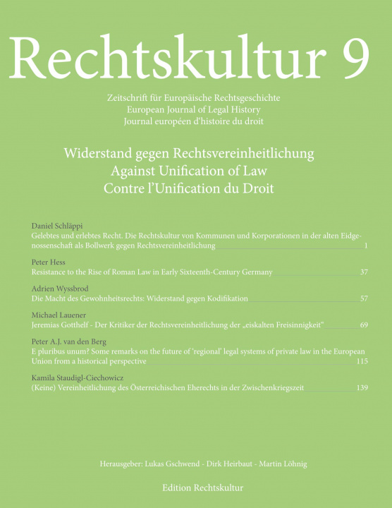 Boek Rechtskultur 9 Peter Hess