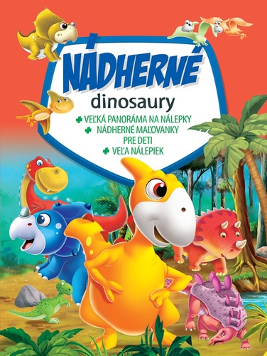Könyv Nádherné dinosaury 