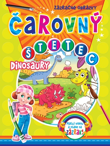 Könyv Čarovný štetec – Dinosaury 
