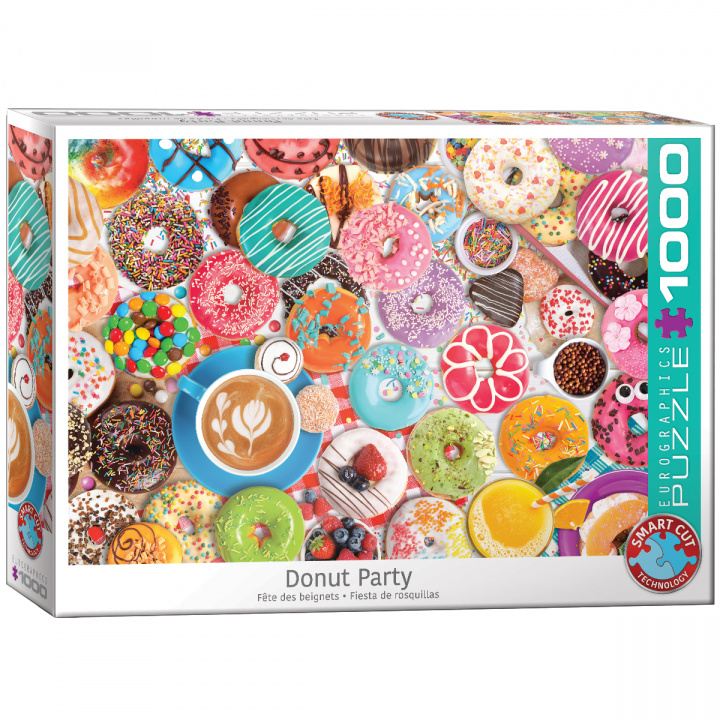 Joc / Jucărie Puzzle 1000 Donut Party 6000-5602 