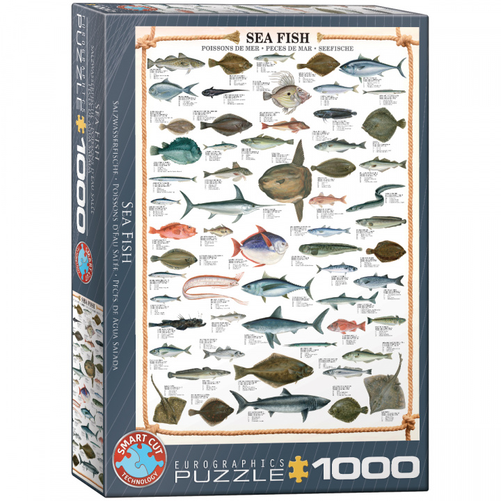 Joc / Jucărie Puzzle 1000 Sea Fish 6000-0313 