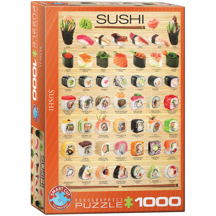Hra/Hračka Puzzle 1000 Sushi 6000-0597 