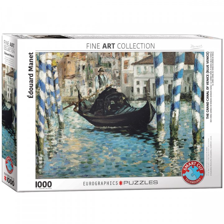 Könyv Puzzle 1000 The Grand Canal of Venice by Manet 6000-0828 