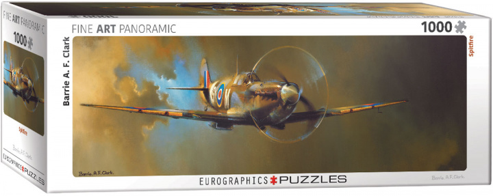 Kniha Puzzle 1000 panoramic Spitfire by Barrie A.F. Clark 6010-0952 