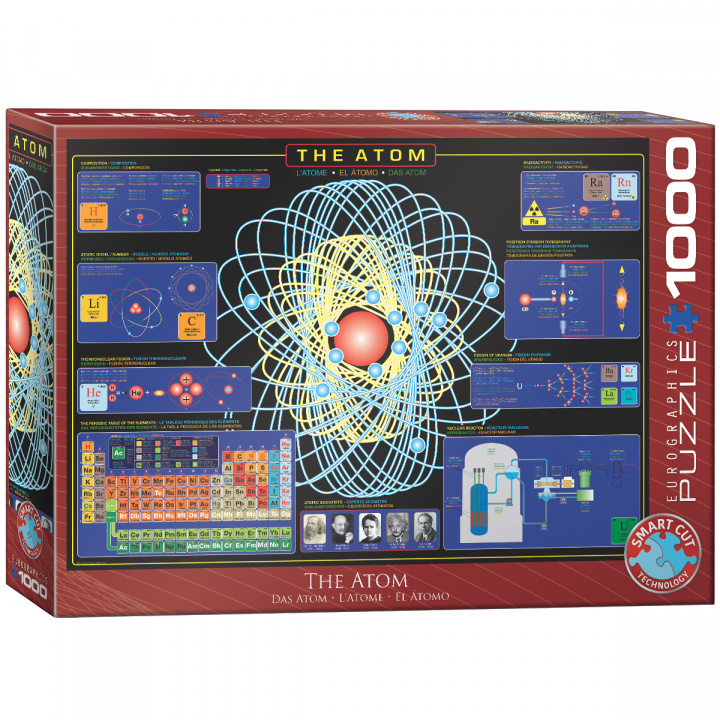 Książka Puzzle 1000 The Atom 6000-1002 