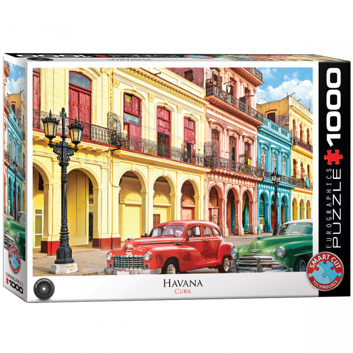 Játék Puzzle 1000 La Havana Cuba 6000-5516 