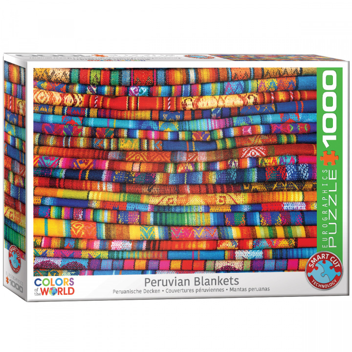 Hra/Hračka Puzzle 1000 Peruvian Blankets 6000-5535 