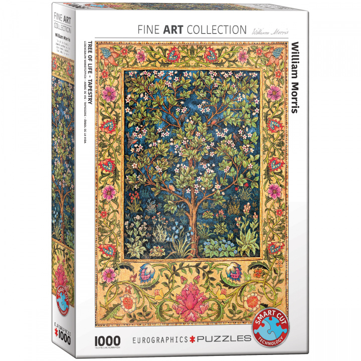 Igra/Igračka Puzzle 1000 Tree of Life Tapestry by William Morris 6000-5609 