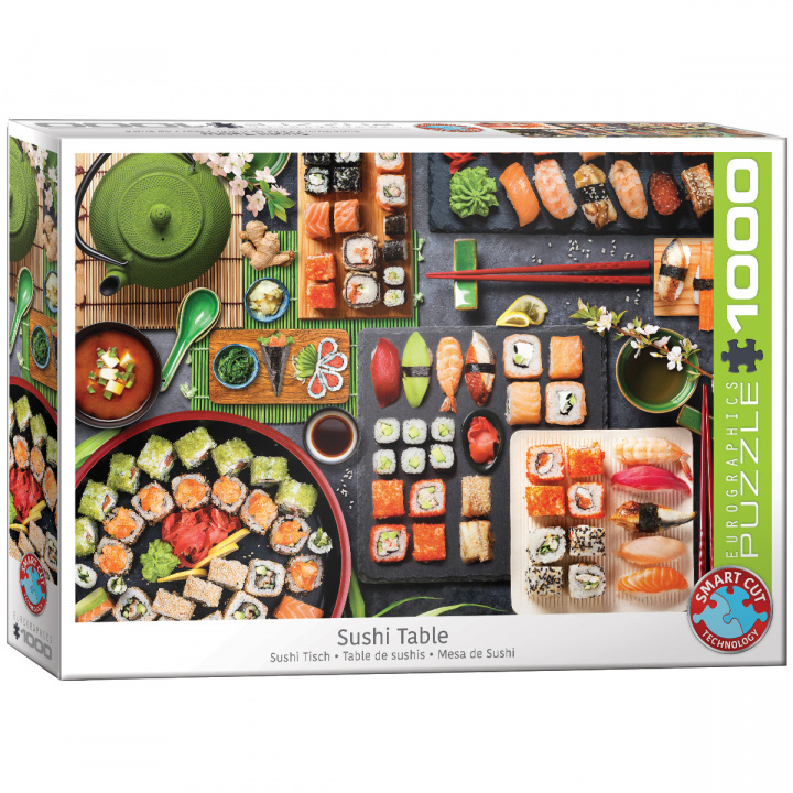 Spiel/Spielzeug Puzzle 1000 Sushi Table 6000-5618 