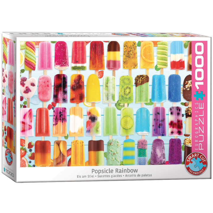 Joc / Jucărie Puzzle 1000 Popsicle Rainbow 6000-5622 