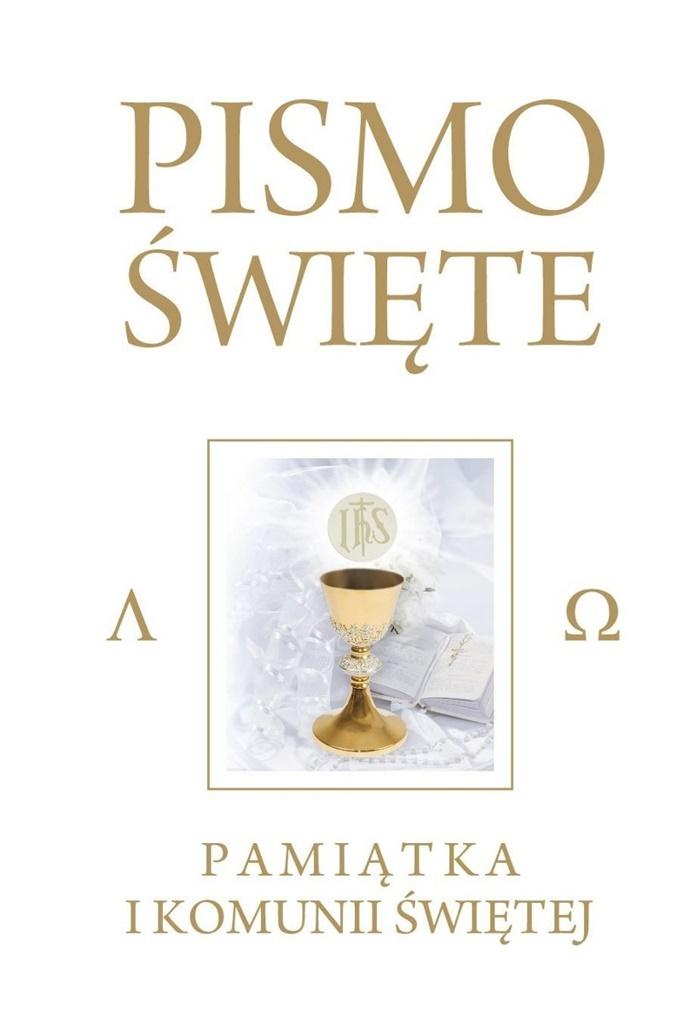 Książka Pismo Święte. Pamiątka I Komunii Świętej 