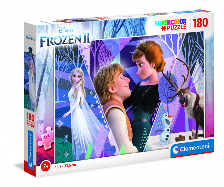 Carte Puzzle 180 super kolor Frozen 2 29309 