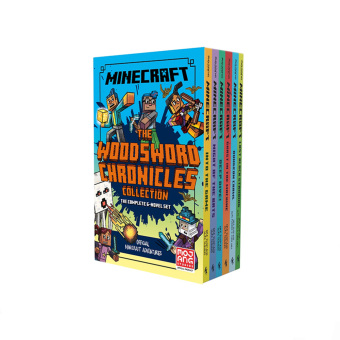 Book Minecraft Woodsword Chronicles 6 Book Slipcase Nick Eliopulos