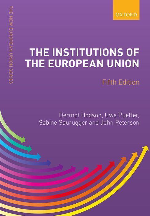 Kniha Institutions of the European Union 