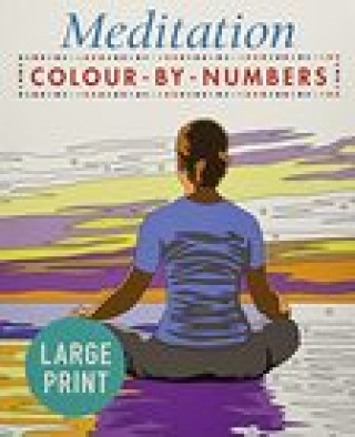 Könyv Large Print Meditation Colour by Numbers David Woodroffe