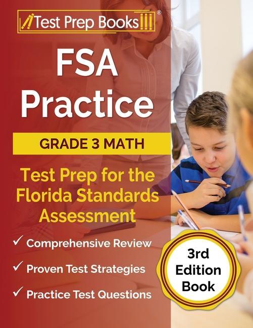 Livro FSA Practice Grade 3 Math Test Prep for the Florida Standards Assessment [3rd Edition Book] JOSHUA RUEDA