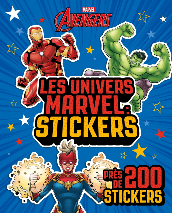 Könyv MARVEL - Les Univers Marvel : Stickers - La Tour des Avengers 