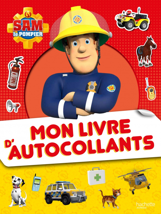 Buch Sam le Pompier - Mon livre d'autocollants 