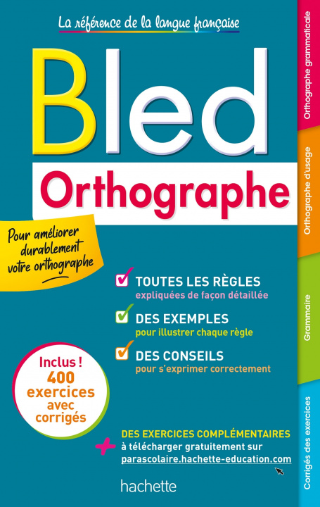 Carte Bled Orthographe Daniel Berlion