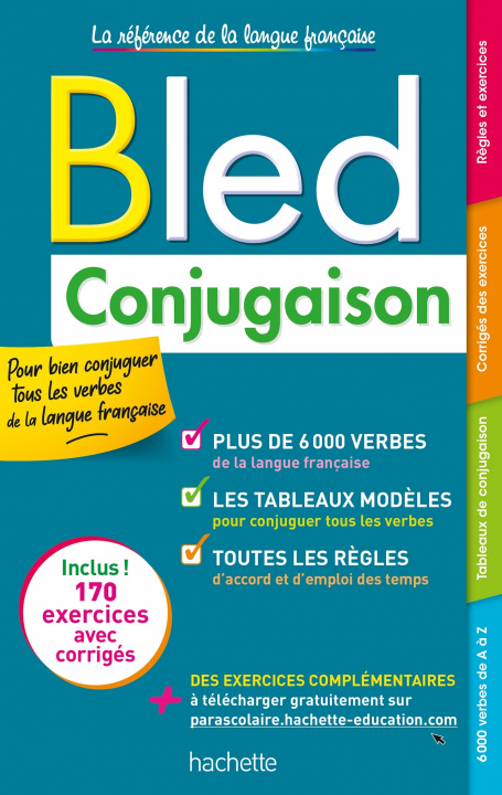 Carte Bled Conjugaison Daniel Berlion