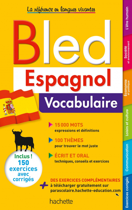 Kniha Bled Espagnol Vocabulaire Odile Montaufray