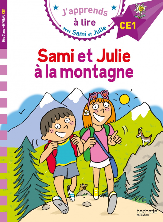 Carte Sami et Julie CE1  Sami et Julie à la montagne Emmanuelle Massonaud