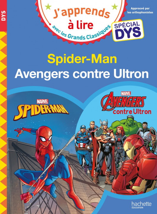 Carte Disney - Marvel - Spécial DYS  (dyslexie) :  Spiderman/Avengers Isabelle Albertin