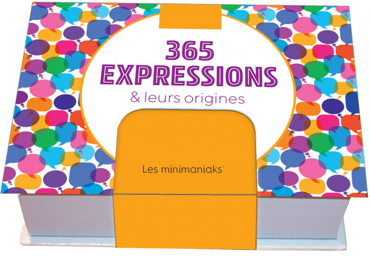 Calendar / Agendă Minimaniak 365 expressions françaises - mini calendrier 