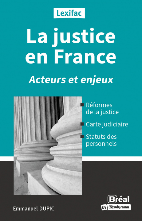 Kniha La justice en France DUPIC