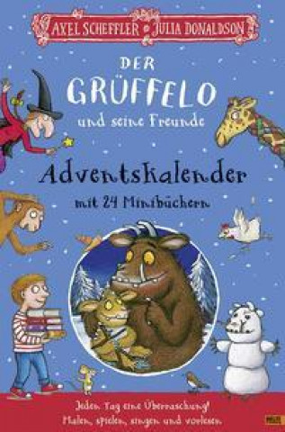 Könyv Der Grüffelo und seine Freunde. Adventskalender mit 24 Minibüchern Julia Donaldson