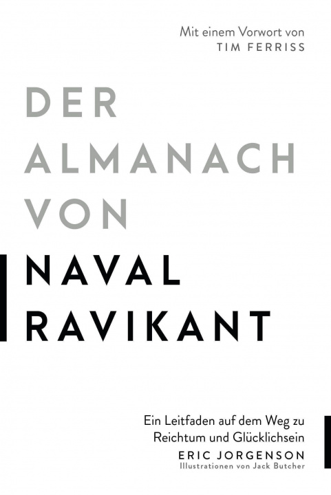 Könyv Der Almanach von Naval Ravikant Jack Butcher