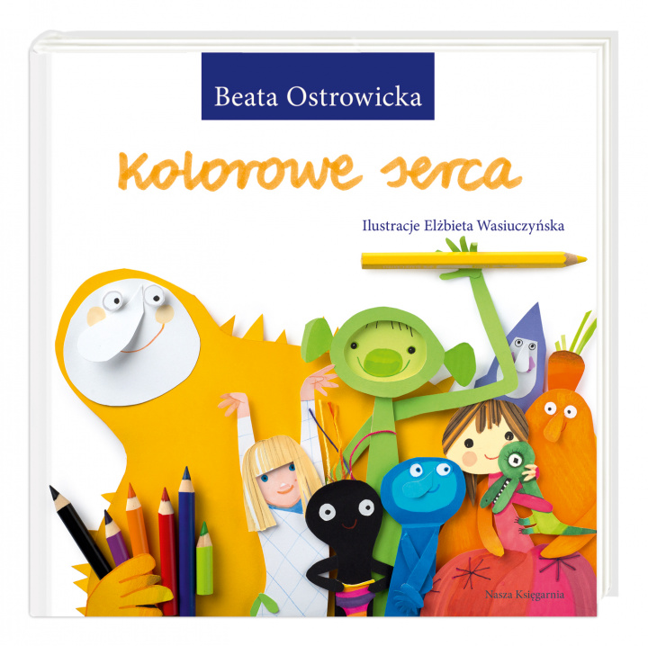 Carte Kolorowe serca Beata Ostrowicka