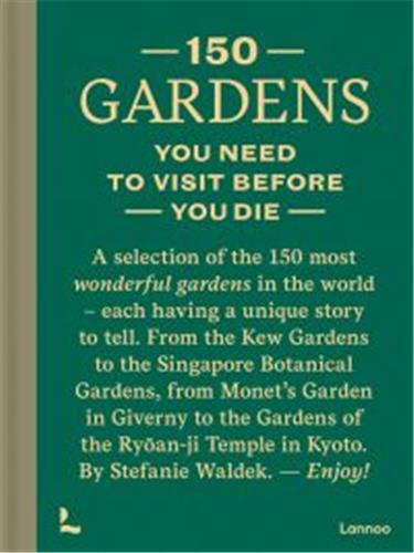 Carte 150 Gardens You Need To Visit Before You Die 