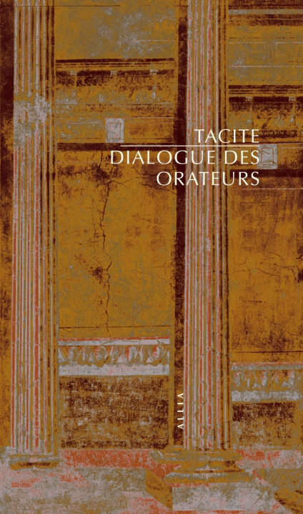 Kniha Dialogue des orateurs TACITE