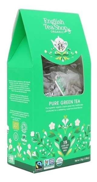 Carte English Tea Shop Čaj Zelený bio, 15 pyramidek 