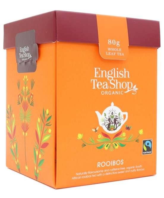 Kniha English Tea Shop Čaj Rooibos bio, sypaný, 80g 