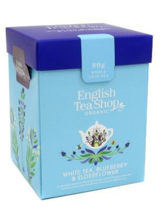 Játék English Tea Shop Čaj bílý Borůvky a bezinka, sypaný 80g 