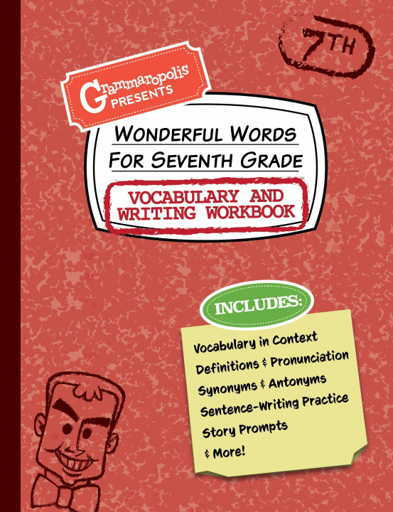 Kniha Wonderful Words for Seventh Grade Vocabulary and Writing Workbook 