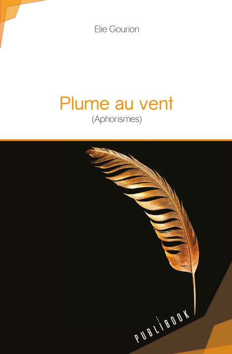 Boek PLUME AU VENT ELIE GOURION