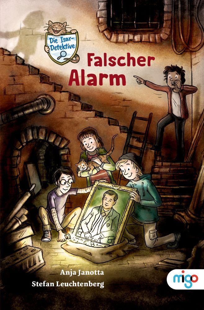 Книга Die Isar-Detektive 1. Falscher Alarm Stefan Leuchtenberg