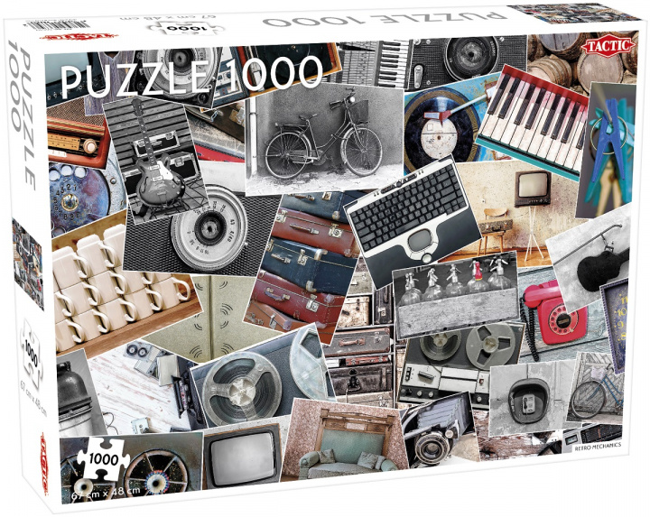 Buch Puzzle Retro Mechanics 1000 