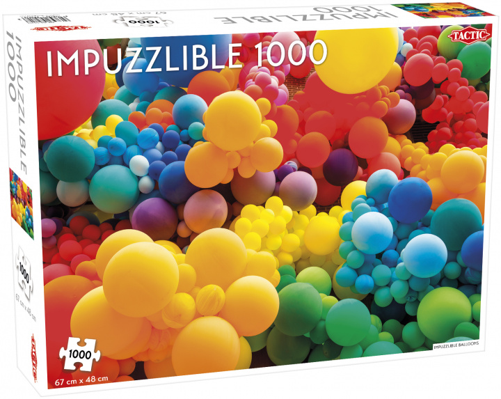 Könyv Puzzle Impuzzlible Balloons 1000 