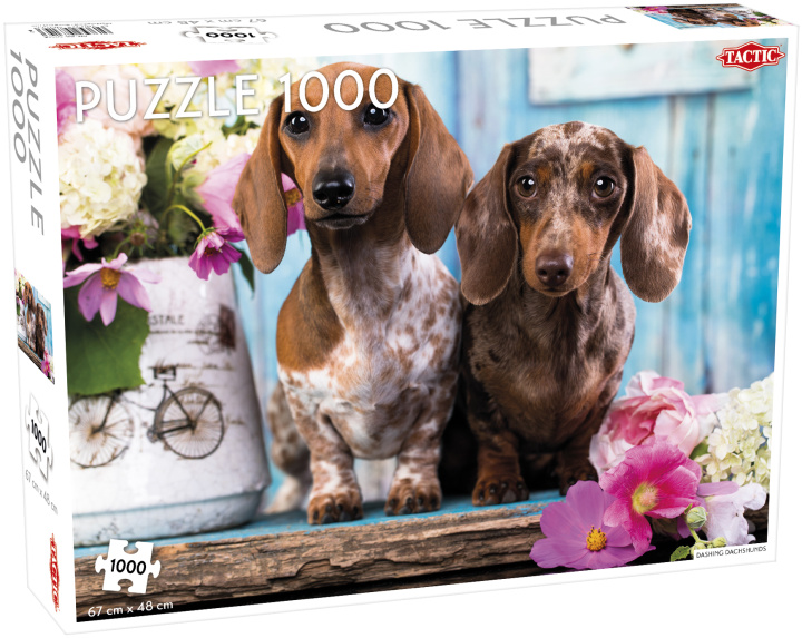 Game/Toy Puzzle Dashing Dachshunds 1000 