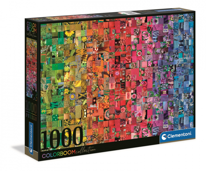 Hra/Hračka Puzzle 1000 color boom Kolaż 39595 
