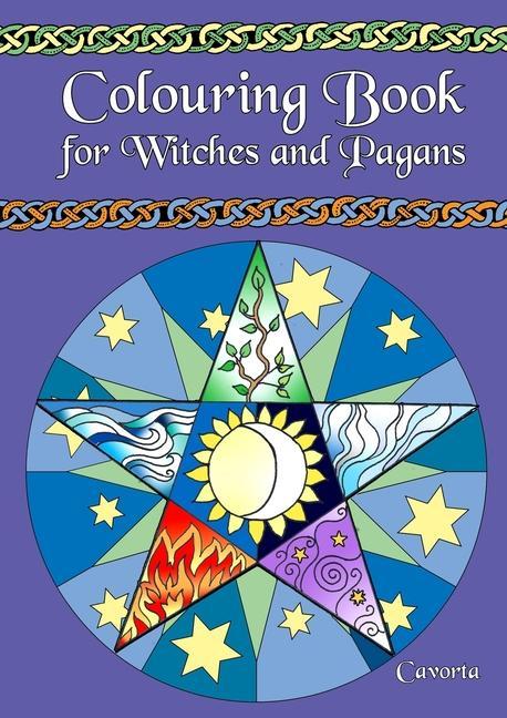 Książka Colouring Book for Witches and Pagans Andrea Cavorta Grünbaum