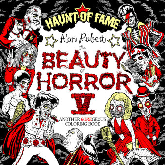 Книга Beauty of Horror 5: Haunt of Fame Coloring Book 